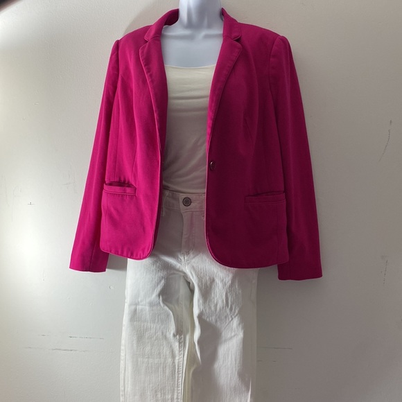 The Limited Jackets & Blazers - The Limited | Fuchsia Blazer